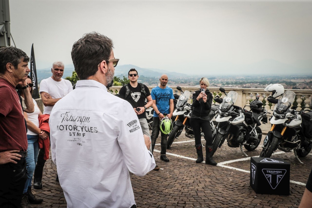 Triumph Adventure Experience: quando la moto va a braccetto con l'architettura